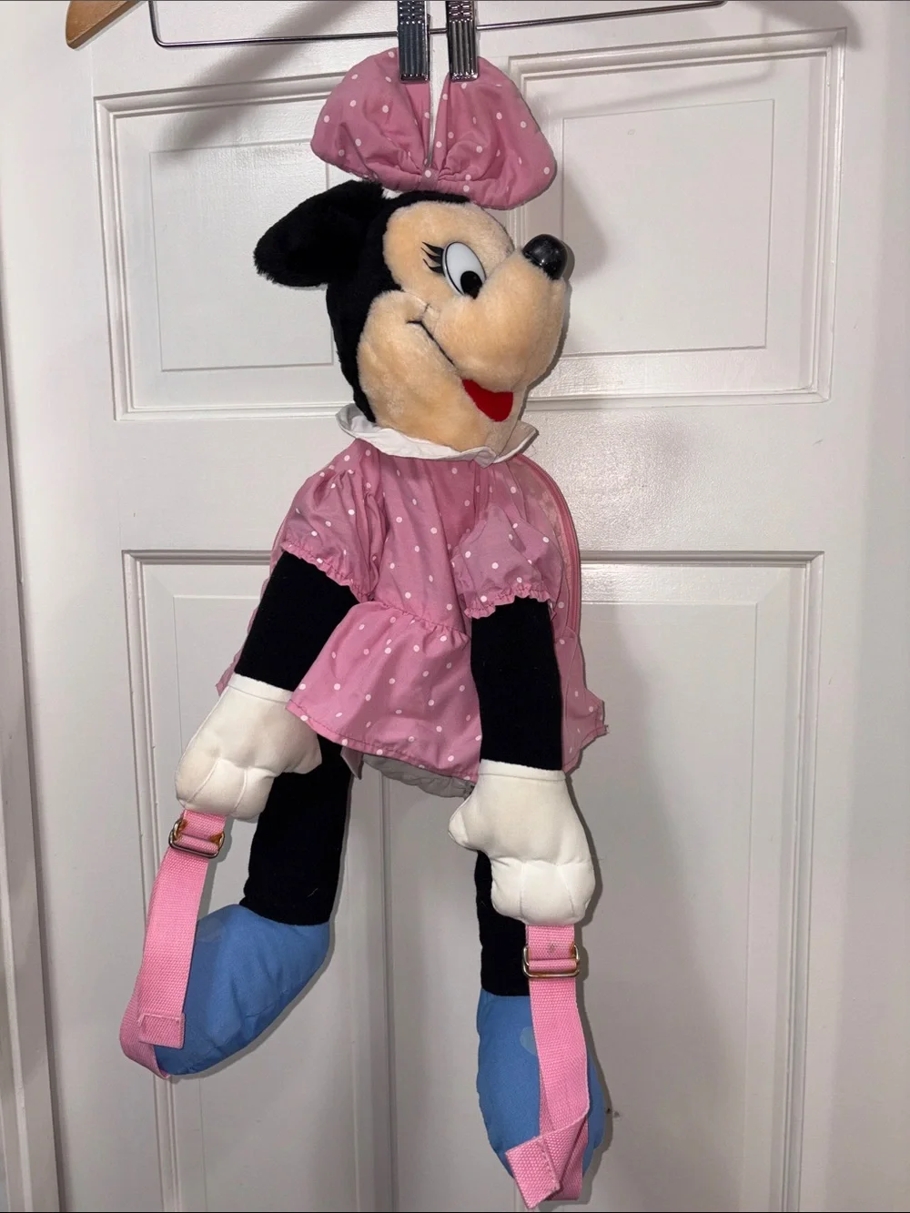 VINTAGE Disney Minnie Mouse Plush Backpack